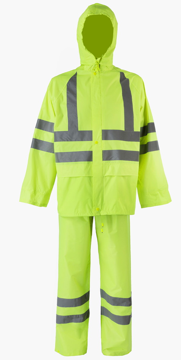 Влагозащитные костюмы арт. KР1HV тм 2Hands (Ту Хэндс) предназначены для защиты от дождя и других атмосферных воздействий (ветра, пыли) и обеспечения повышенной  видимости (сигнальная одежда) носящих ее людей в темное время суток или в условиях недостаточной освещенности.