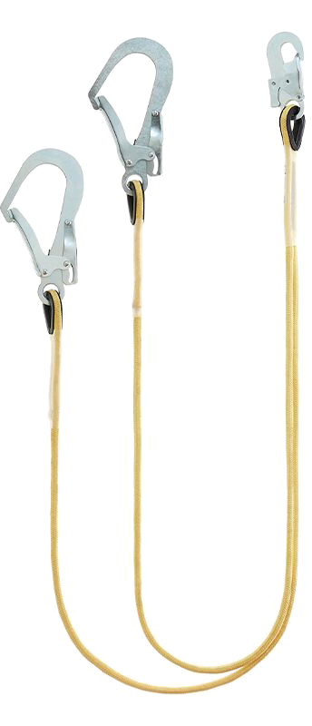 Строп из огнеупорного материала предназначен для фиксации рабочего положения на высоте при проведении электрогазосварочных и других работ, связанных с огнем. Строп выполнен из полиамидного шнура в оплетке из материала KEVLAR . Узлы стропа и  защищены прозрачной термоусадочной пленкой с возможностью визуального контроля.