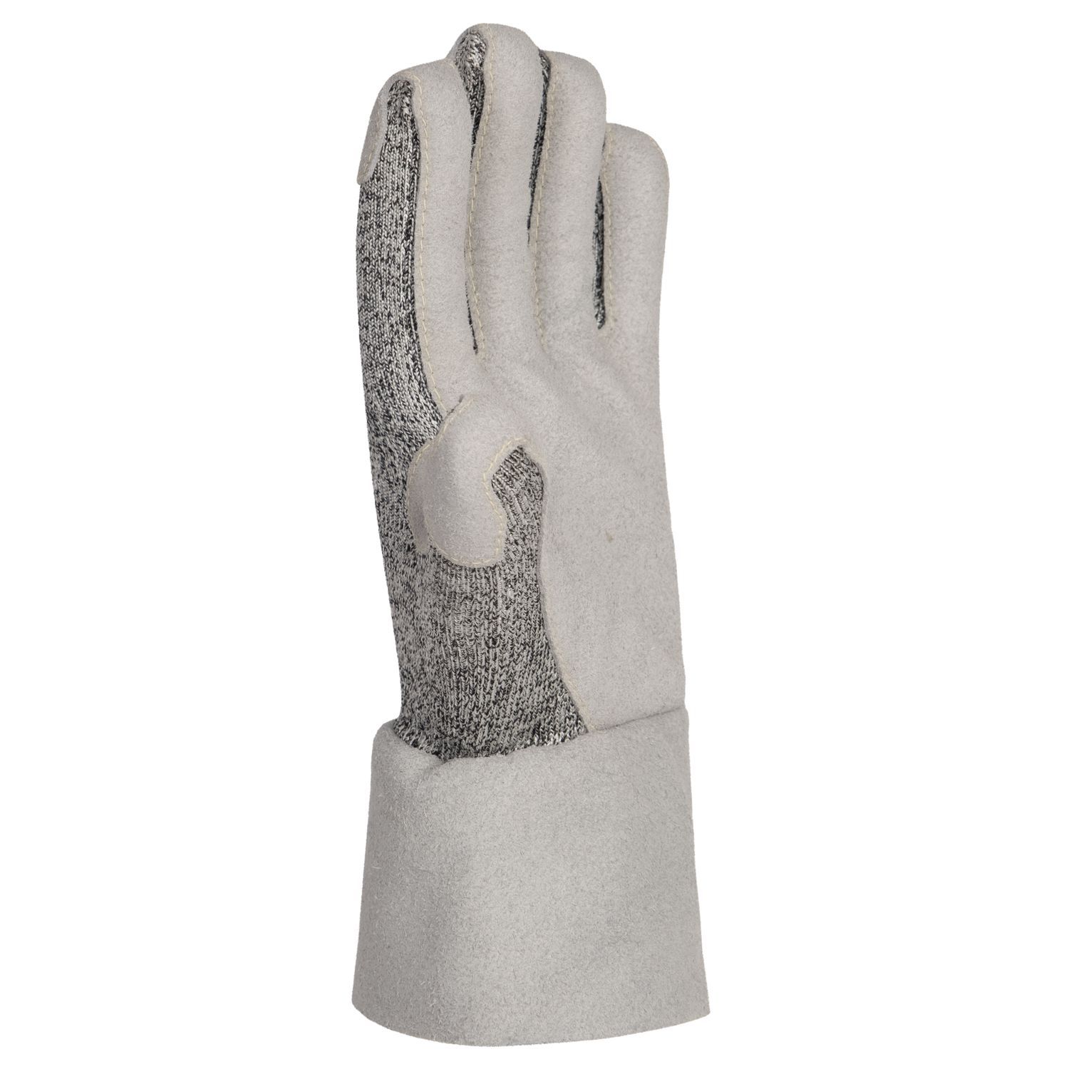 Дино Ультра- модель стандартной длины со спилковым наладонником. Прочные и эластичные перчатки изготовлены из комплексной пряжи на основе высокомолекулярного полиэтилена- материала, используемого для изготовления брони. Данный материал получил широкое распространение в начале 21-го века и наиболее известен под товарным знаком "Дайнима".