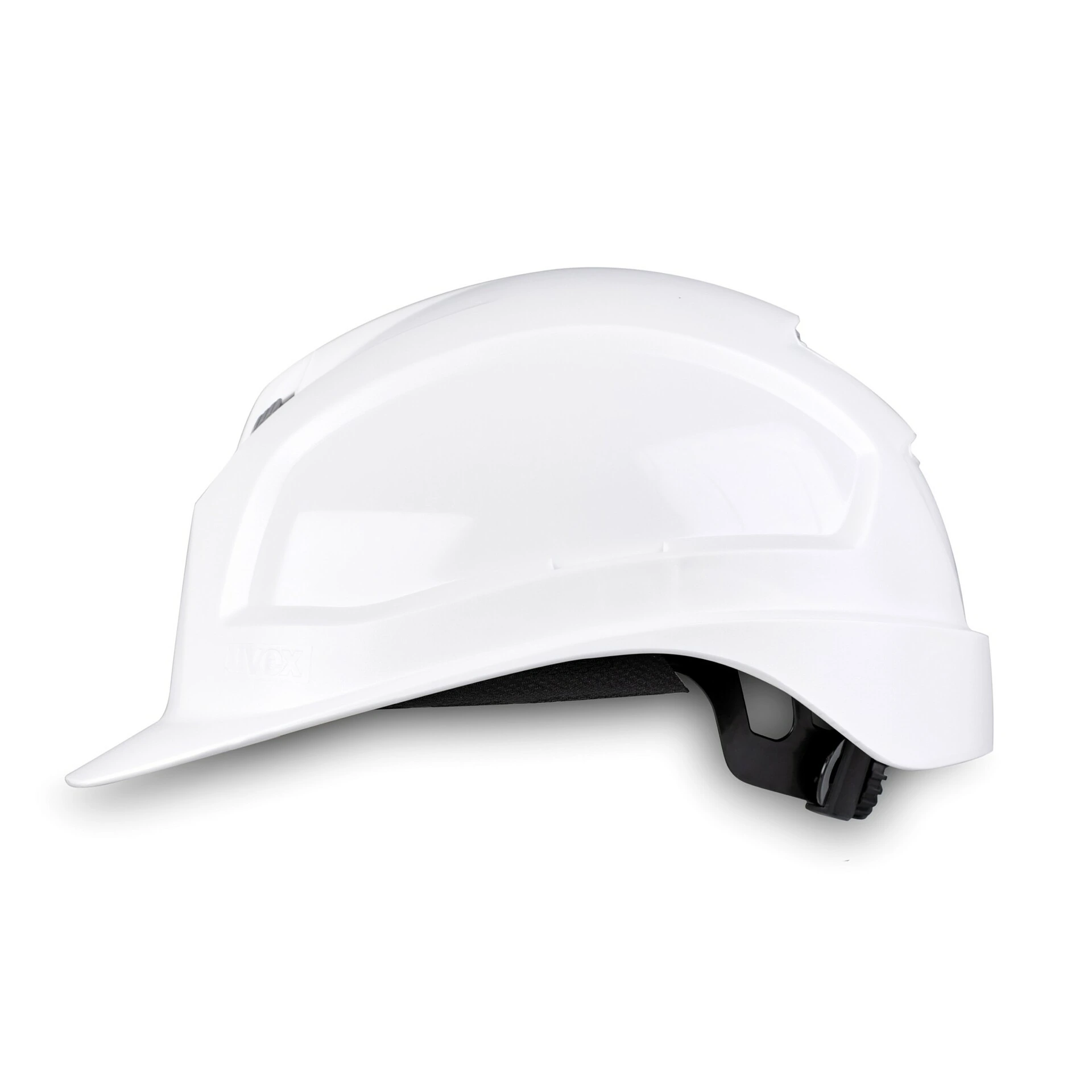 Каска UVEX Феос IES (9772040) белая с храповиком - это комфортная каска изготовлена из полиэтилена. Каска имеет текстильное оголовье с шестью точками крепления. Предназначена для защиты головы от механических воздействий. Благодаря используемым материалам может быть использована при работе с брызгами расплавленного металла