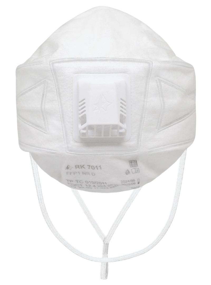 Респиратор RK 7011 класса защиты FFP 1 NR D с клапаном