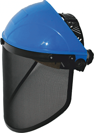РЕКОМЕНДУЕТСЯ для защиты лица от крупных твердых частиц в производственных помещениях и на открытых площадках. Диапазон температур окружающей среды не ограничен